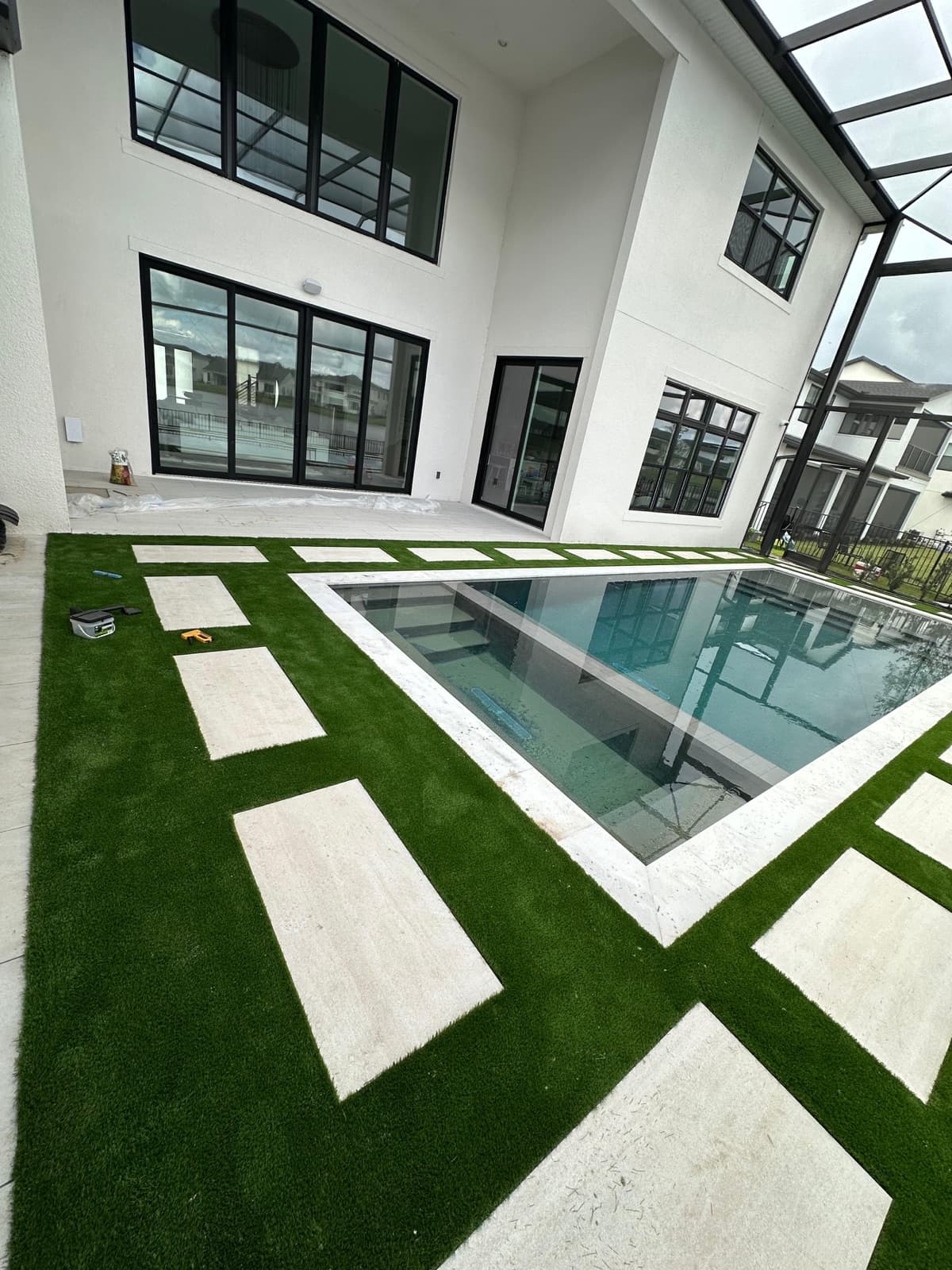 Pool Installation project 1