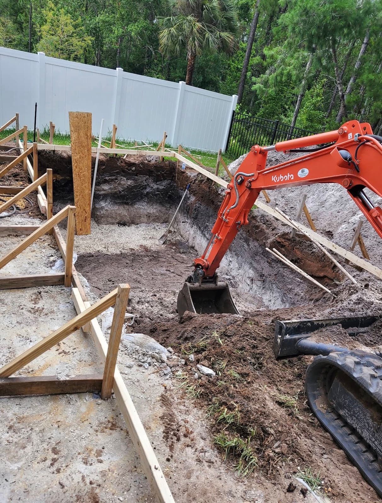 Pool Installation project